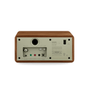 Sangean SG-116 AM/FM Analog Wooden Cabinet Receiver, Walnut-Silver