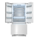 Thor Kitchen XRF3619BFP - Refrigerador empotrado de 36 pulgadas con puerta francesa, panelable