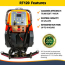 RT120 34" Self-Propelled Floor Scrubber Machine, 33-gal Tank, 75,000 sqft/h