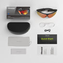 BleeqUp Ranger AI Sports Camera Glasses with ZEISS Premium Lenses