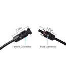 Renogy 1.5 Feet 12AWG Solar Extension Cable with MC4 Female and Male connectors