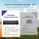 220W Lightweight Portable Solar Suitcase