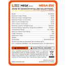 Rich Solar MEGA 250 | 250 Watt Solar Panel