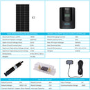 Kit solar premium Renogy de 100 vatios y 12 voltios