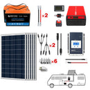 Acopower 100W poli
 200 Ah/1,5 kW
 (2x100 Ah) Li-ion 200 Ah P600 W