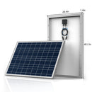Kits de paneles solares para vehículos recreativos ACOPOWER de 300 W y 12 V, controlador de carga MPPT de 30 A 