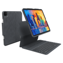 Zagg - Funda con teclado Bluetooth Pro Keys para Apple iPad Pro 12.9 (2021/2020/2018) - Color carbón