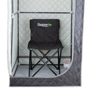 Durasage Health - Sauna de vapor portátil Durasage para todo el cuerpo | Generador de vapor de 1200 W y 2,6 L con control remoto | Silla portátil (para 1 persona)