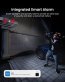 AOSU 4K Solar Security Cameras Wireless Outdoor, Expandable to 16TB (32GB Built-in) HomeCortex Home Security System, AI Face Recognition & Behavior Detection, 4-Cam Kit