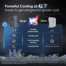 Waterdrop - A1 Reverse Osmosis Hot Cold Water Dispenser with CF Replacement Filter Combo