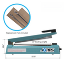 12” Manual Impulse Bag Sealer