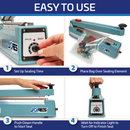 12” Impulse Bag Sealer with Cutter