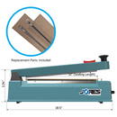 12” Impulse Bag Sealer with Cutter