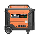 Generador inversor portátil Genmax GM9000iED, motor portátil de combustible dual súper silencioso de 9000 W con capacidad paralela