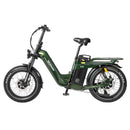 Bicicleta eléctrica TESWAY X5 AWD de paso – Motor dual de 3600 W de fácil montaje