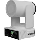 Cámara PTZ PTZOptics Link 4K SDI/HDMI/USB/IP con zoom óptico de 30x (Blanca)