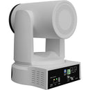 Cámara PTZ PTZOptics Link 4K SDI/HDMI/USB/IP con zoom óptico de 30x (Blanca)