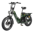 Bicicleta eléctrica TESWAY X5 AWD de paso – Motor dual de 3600 W de fácil montaje