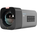 Cámara PTZOptics Studio SE vinculada a Hive con zoom óptico de 12x (gris)