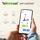 Patinete eléctrico con neumáticos isinwheel S9 Pro