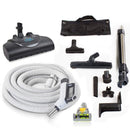 Sistema completo de aspiración central Prolux PLCCV12K con kit de boquillas eléctricas Prolux y 25 años de garantía.