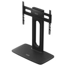 Soporte de TV de mesa ErgoAV extragrande con gestión de cables y compartimento para televisores de hasta 86"