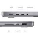MacBook Pro de 16 pulgadas de Apple 2021: CPU M1 Pro de 10 núcleos, GPU de 16 núcleos, 16 GB de RAM, SSD de 2 TB | Gris espacial