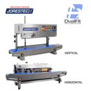 220V Stainless Steel Digital Continuous Band Sealer 800 with Coder