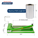 18” Shrink Film Sealer with Dispenser