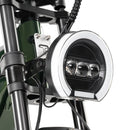 Bicicleta eléctrica TESWAY X5 AWD de paso – Motor dual de 3600 W de fácil montaje
