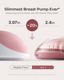 Momcozy Air 1 Ultra-slim Breast Pump Cozy Red-Air 1