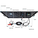 Acopower Foldable Kits Light weight suitcase 120W w/controller