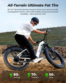 isinwheel U8 Ultra Electric Bike for Adults