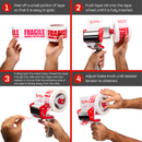 3” Handheld Heavy Duty Tape Dispenser