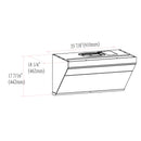 FOTILE - 30"/36" Under-Cabinet / Wall Mount Classic Series | JQG7501 / JQG9001