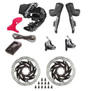 Kit de construcción SRAM Red eTap AXS HRD 1x disco hidráulico Flat Mount kit de 2 piezas