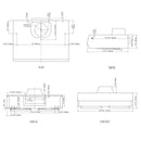 FOTILE - 30"/36" Under-Cabinet Convertible Pixie Air Series | UQG3002 / UQG3602