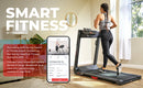 Sunny Health & Fitness Smart Strider Treadmill with 20" Wide LoPro Deck - SF-T7718SMART