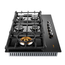 FOTILE - 36" Anti-glare Glass Tri-Ring Gas Cooktop Series | GLG36501