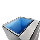 Almacenamiento de máquina de hielo de 375 lbs, Contenedor comercial para almacenar hielo