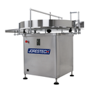 39" Stainless Steel Rotary Accumulation Table and Container Unscrambler