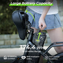 Bicicleta eléctrica plegable con marco bajo isinwheel U4 500w 88 km de autonomía