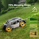 Cortadora de césped con control remoto Mowrator S1, tracción en las 4 ruedas, batería estándar de 12 Ah