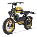 HappyRun G100 Pro Yellow 6000W Electric Bike Dual Battery