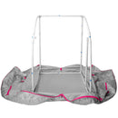 Durasage Health - Lightweight Personal Steam Sauna for Weight Loss, Detox & Relaxation, 60 Minute Timer - Pink