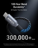 Anker Prime USB-C to USB-C Cable (240W, Upcycled-Braided)