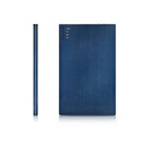 OREI Super Ultra Slim Elegant Brushed Aluminum External Battery for Cell Phones - Unicharge Technology - Blue