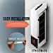 Calentador de ambiente infrarrojo de piso a pared Heat Storm HS-1000-WA Wave