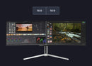 Monitor curvo para juegos Pixel 49" 32:9 para móviles