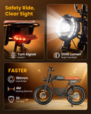 isinwheel R6 Pro Electric Dirt Bike – 1500W Off-Road, Black